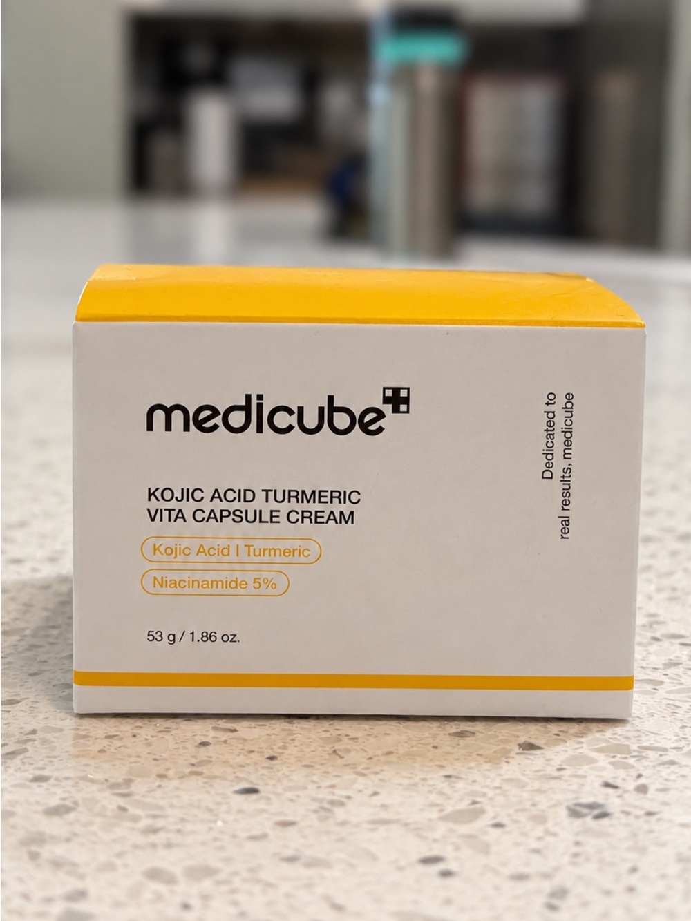 Medicube Kojic Acid Turmeric Vita Capsule Cream — Yellow Brightening Moisturizer